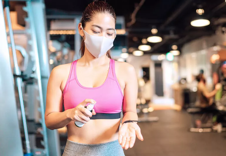 HOW TO STAY SAFE AT THE GYM 