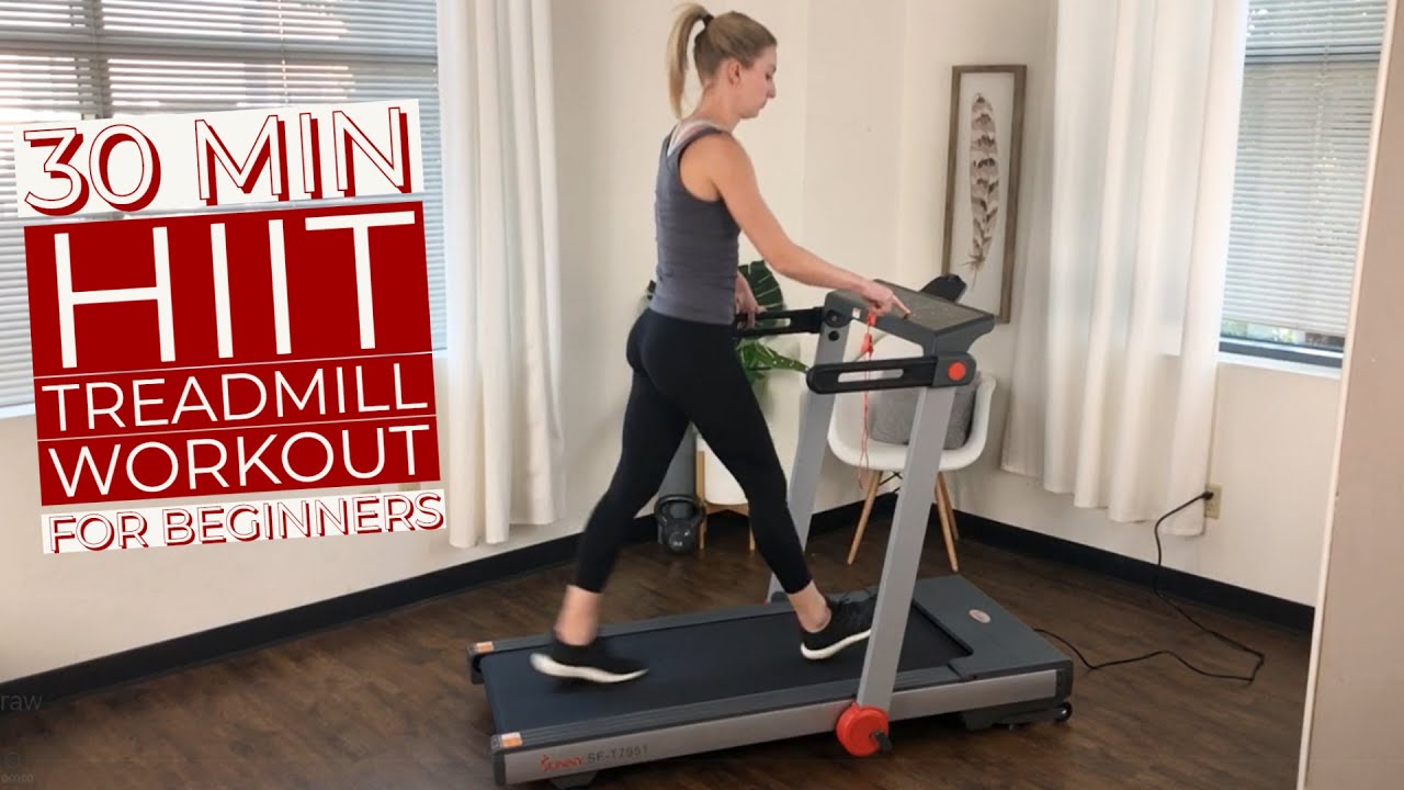 THE BEST HIIT TREADMILL WORKOUT FOR BEGINNERS